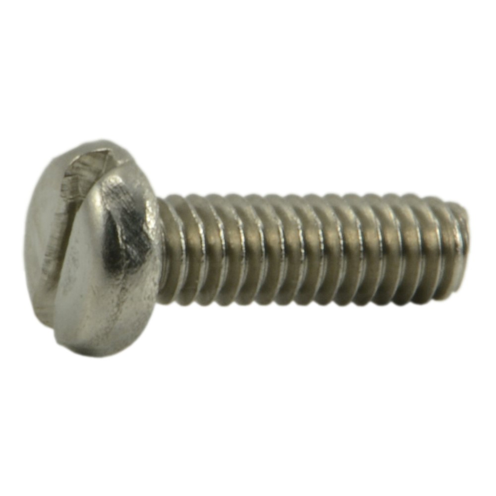 #1-72 x 1/4" 18-8 Stainless Steel Fine Thread Slotted Pan Head Miniature Machine Screws - Knudson Lumber Company