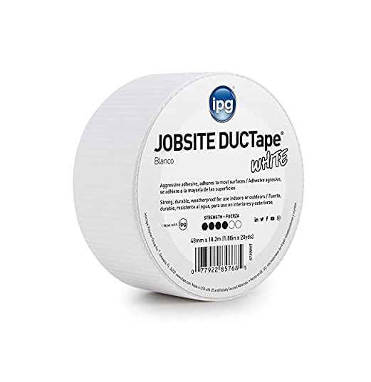 2" X 20YD WHITE DUCT TAPE - Knudson Lumber Company