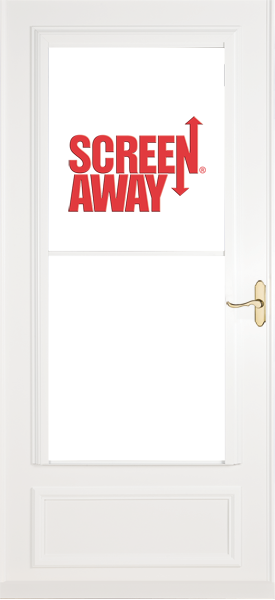 36" Wht Screenaway Door - Knudson Lumber Company