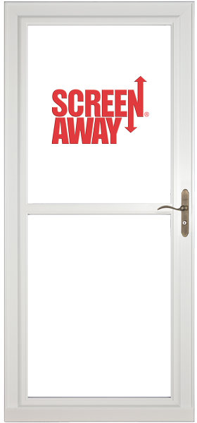 36" Wht Fv Screen Away Door - Knudson Lumber Company