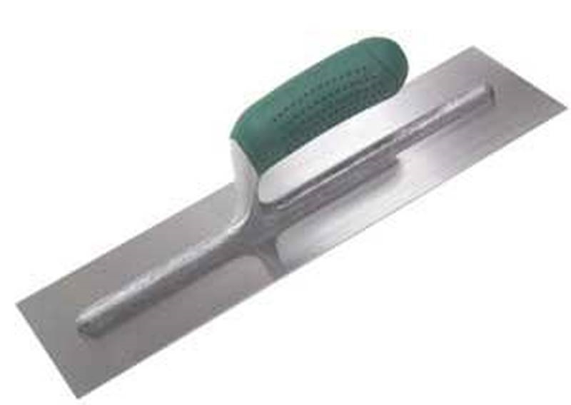 Finishing Trowel, 14 in L Blade, 4 in W Blade, HCS Blade, Rubber Handle - Knudson Lumber Company