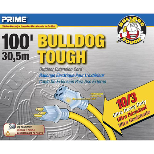 **Bulldog 10/3X100' Ext Cord** - Knudson Lumber Company